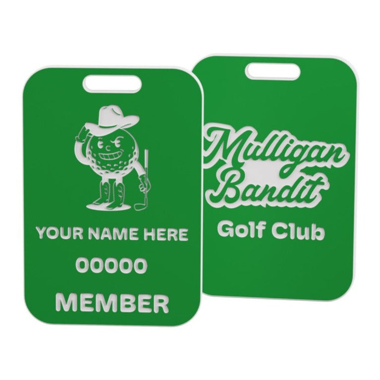 MB Golf Club Personalized Bag Tag